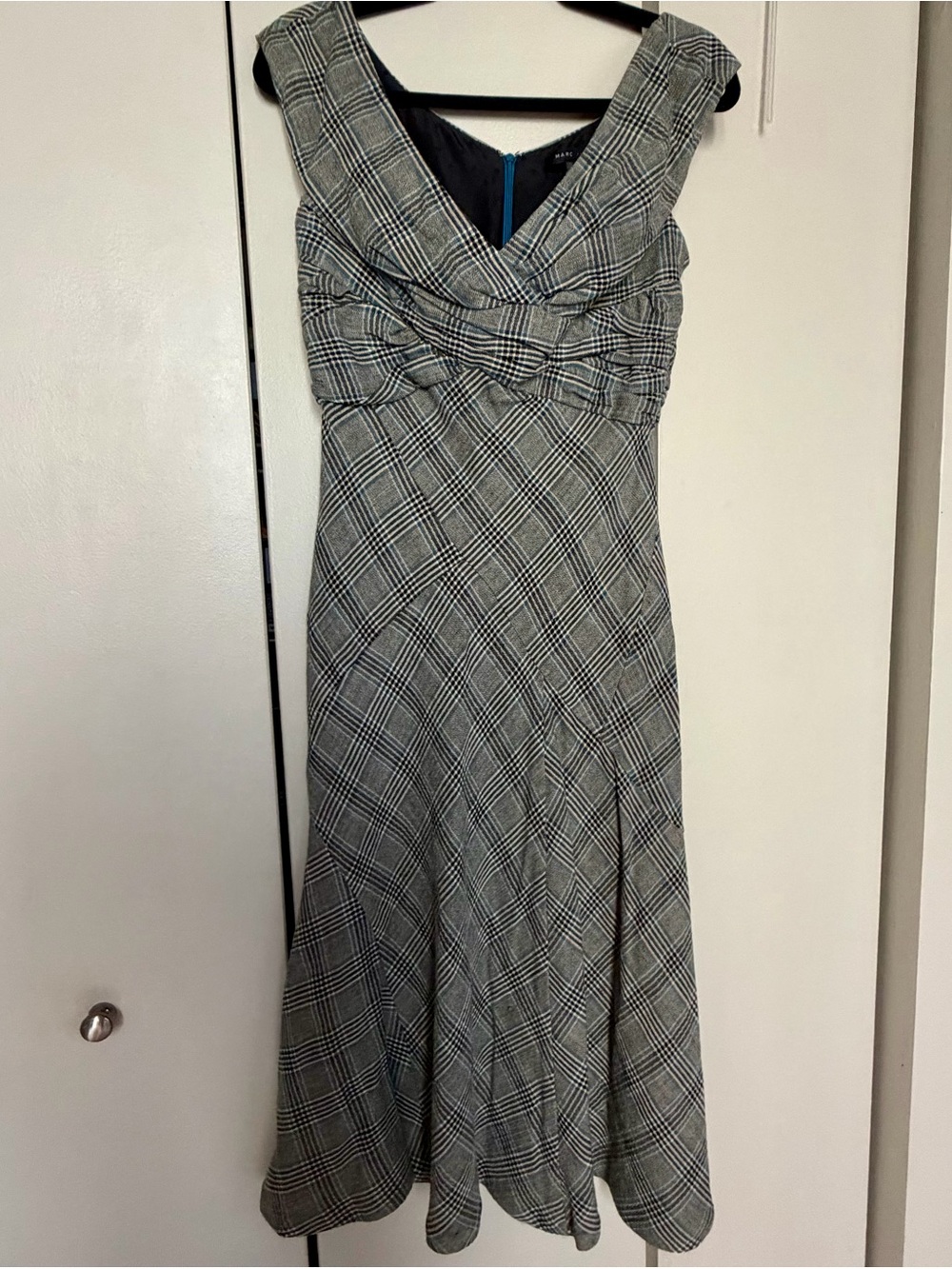 Marc Jacobs Y2K Plaid Bias-Cut Mermaid Dress — Size 4 | NWOT | Never Worn